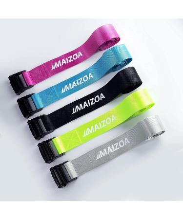 MAIZOA Nordic Hamstring Curl Strap - Assisted Leg Muscle Workout Belt for Gym & Home Use - Green - Buy Online on GoSupps.com