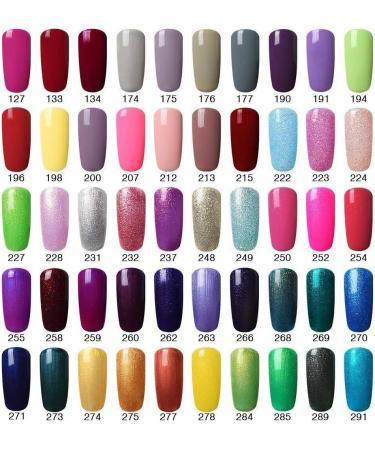 Vishine Soak-off Gel Polish Lacquer Nail Art UV LED Manicure Varnish 15ml Glitter Light Pink(301) #301 - Buy Online on GoSupps.com