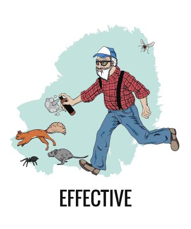 Grandpa Gus's 8 oz Mouse Rodent Repellent Concentrate - Peppermint & Cinnamon Oil - Repels Mice/Rats - Makes 1.25 Gallon - Buy Online on GoSupps.com