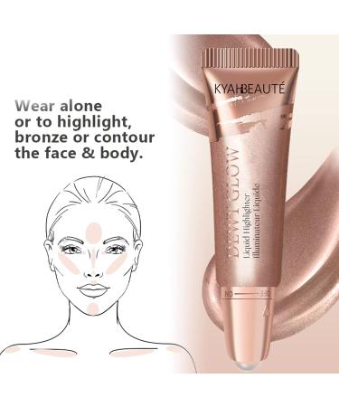 Bestvisse Beauty Wand Liquid Face Concealer with Rolling Applicator for Shading and Tanning Natural Look - Buy Online on GoSupps.com