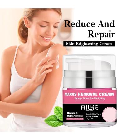  AILKE BOOST LUSTER AILKE Acne Scar Removal Cream Stretch Mark Remove Cream Repair Damage Skin Clean Skin with Herbal Extracts Hydrolyzed Collagen 65 ml (Pack of 1) - Buy Online on GoSupps.com