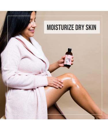 Magnum Solace Stretch Mark Oil for Pregnancy - 100% Natural Belly Oil with Cocoa Butter & Almond Oil - Effective Alternative to Stretch Mark Cream - Buy Online on GoSupps.com