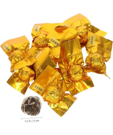 OUNONA 10pcs Organic Blooming Flower Tea Blooming Tea Balls Wrapped Blooming Tea Artistic Tea Flowering Tea Green Tea with Flowers Chinese Flower Tea Ball Gold China - Buy Online on GoSupps.com