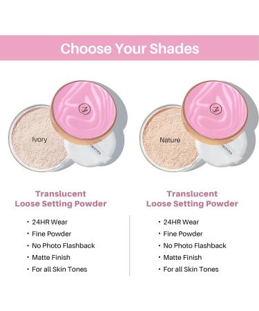 FV Poudre Matifiante Professional Makeup Poudre Libre Fixante Maquillage Transparente Baking Powder R duit la Taille des Pores Contr le de la brillance Finition Longue Dur e Teinte :Naturel nude - Buy Online on GoSupps.com