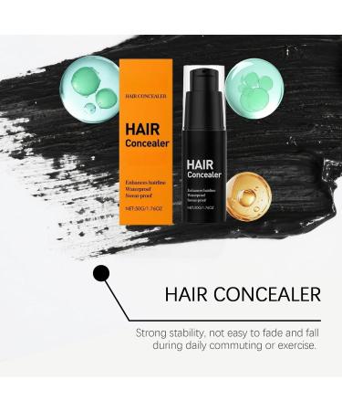 BRVLY Lefron Hair Concealer Root Touch Up Color for gray coverage and slimming hair waterproof and sweatproof covering cream for men and women 1 - Buy Online on GoSupps.com