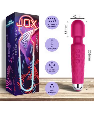 JOX Wireless Massage Tab - Strongest Therapeutic Vibration 20 Types 8 Speeds Travel Bag Included - Ultimate Stress Reliever - Buy Online on GoSupps.com
