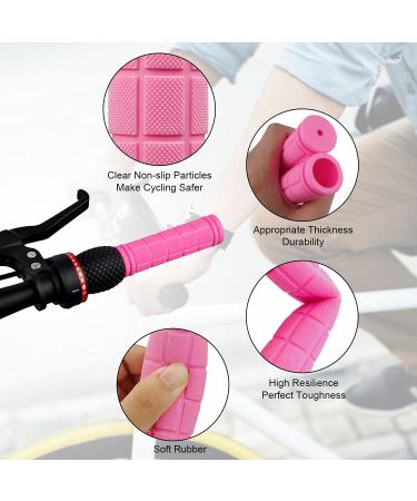 Pink Tassel Streamers Bike Handle Grips for Kids | Non-Slip Bicycle Handlebar Cover for Mountain Bike & Scooters | Cycling Replacement Parts - Buy Online on GoSupps.com
