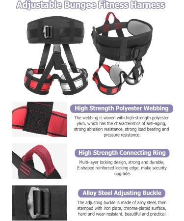 JYHHCYS 5D Home Suspension Training Kit - Anti-Gravity Dance Cord & Resistance Bands for Weight Support up to 100kg | Fitness Training Equipment - Buy Online on GoSupps.com