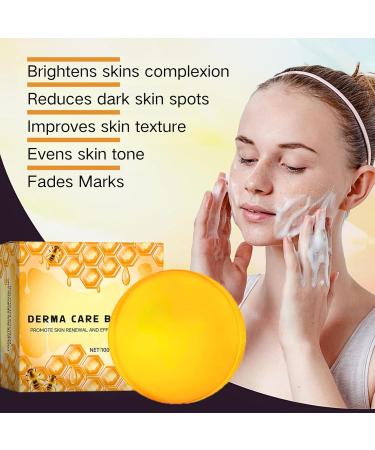 Bee Venom Soap Bee Venom Natural Soap Bee Face Wash Black Spot Remover Handmade Soap for Deep Cleansing Gentle Soap for Face and Body Skin Brightening Smoothing Moisturizing Oil Control - Buy Online on GoSupps.com