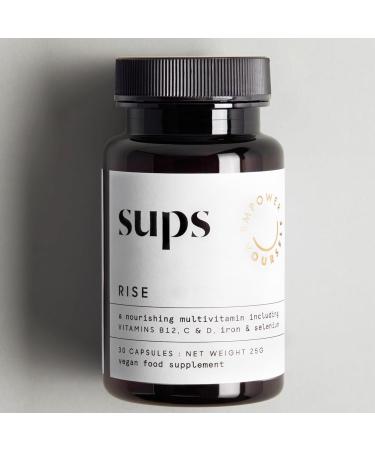Energy & Immune Protection for Women - 2-Pack Multivitamin Complex | 30 Capsules Each | Antioxidants for Vitality & Immune Support - Rise + Revive - Buy Online on GoSupps.com