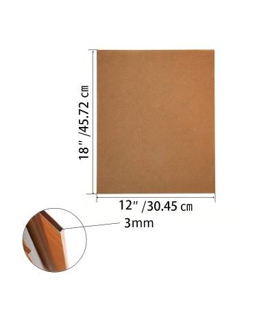 2 Pieces 12 x 18 Cast Acrylic Sheet Plexiglass Sheets 1/8 inch Thick (3mm) Clear Acrylic Sheet Clear Plastic Sheet for Sign Craft Photo DIY Display Projects 12 x18 x 3mm 2 - Buy Online on GoSupps.com