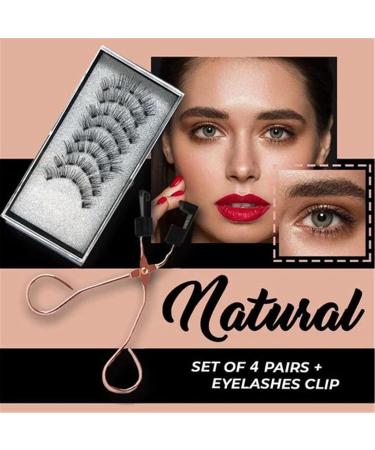 Maglash - Reusable Magnetic Eyelash Kit Magnetic Eyelash Kit With Applicator Tool Maglash Reusable Magnetic Eyelashes No Liner 3D Magnetic Eyelashes (Color : MB6A-5) - Buy Online on GoSupps.com