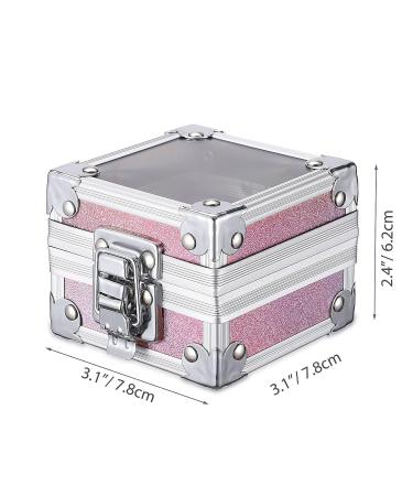 Noverlife Pink Nail Drill Bit Holder Box - 25 Holes Organizer for Professional Manicure Tools - Buy Online on GoSupps.com