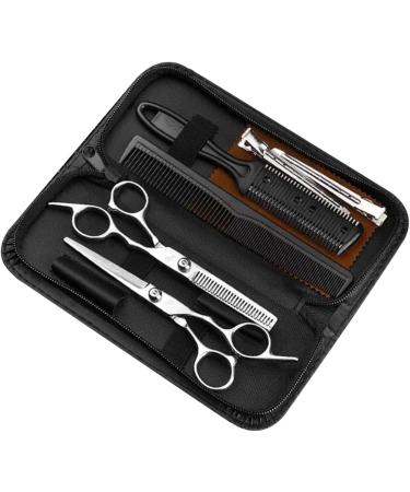 Vbnuyhim Scissors and Thinning Shears Set Hairdressing Tool Set Professional Hairdressing Scissors Set - Hairdressing Scissors Hair Cutting Tools for Salon - Buy Online on GoSupps.com
