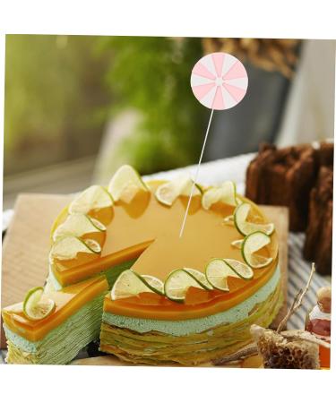Alipis 72 Pcs Lollipop Plugin Fake Lollipop Candy Themed Hamster Carrier Foam Birthday Cake Child Dessert - Buy Online on GoSupps.com