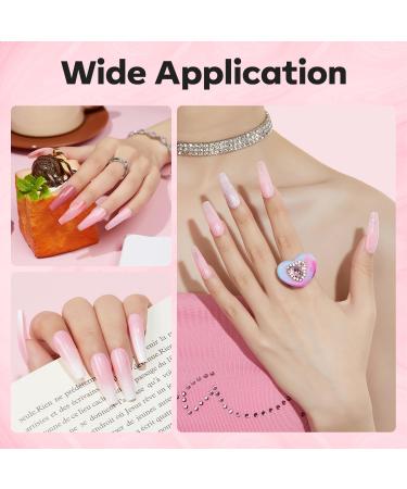 Modelones 8-in-1 Builder Gel - Pink Assembly Gel for Nail Extensions Soak Off UV Gellack for Manicure | 15ml - Buy Online on GoSupps.com