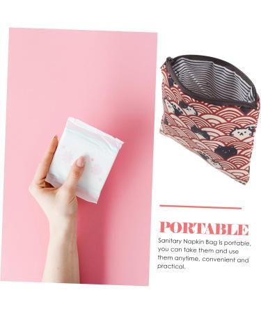 Fomiyes 2-Pack Women s Pocket Tampon Storage Bags | Portable Menstrual Tapes & License Holder for Outdoor Use - Buy Online on GoSupps.com