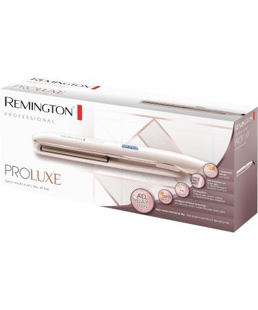 Remington Proluxe Hair Straightener S9100 - Optiheat Technology Ultimate-Glide Ceramic Coating LCD Display 150-230 C - Long-lasting Styling Results - Buy Online on GoSupps.com