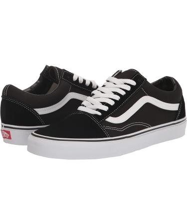 Vans Women's Old Skool Core Classics | Black/White | Size 10 Women/8.5 Men - Buy Online on GoSupps.com