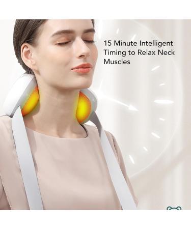 Wireless Shoulder & Back Massager with Heat | Intelligent Kneading Soft Silicone Portable Multi-Purpose Device - Buy Online on GoSupps.com