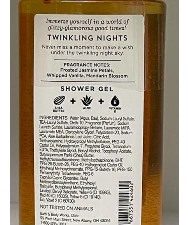Buy Bath and Body Works Twinkling Nights Shower Gel 10 oz | Full Size International Shipping - Buy Online on GoSupps.com