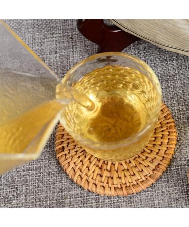 HQZM Yunnan Century Old Ancient Tree Puer Raw Tea Cake Golden Leaf Puer Tea Unique Flavor 357g - Buy Online on GoSupps.com