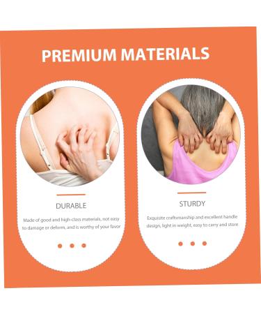 Frcolor 2-in-1 Wooden Back Scratchers & Neck Massage Tools for Men | Premium Itching Relief & Relaxation - Buy Online on GoSupps.com