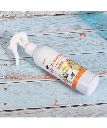 Atyhao Pet Odor Eliminator - 220ml for Small Animals | Rabbit Cage Odor Remover - Lemon Scent for Urine Vomit & Drool - Buy Online on GoSupps.com