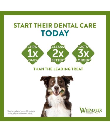 Whimzees by Wellness Stix - Natural Grain-Free Dental Care Snacks for Small Dogs | 28 Couch Sticks Size S 420g - Healthy Pet Treats - Buy Online on GoSupps.com