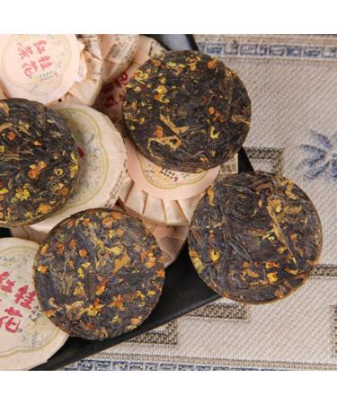 HQZM Premium Fengqing Osmanthus Black Tea 500g Small Tuocha Cakes Intense Fragrance and Tea Charm - Buy Online on GoSupps.com