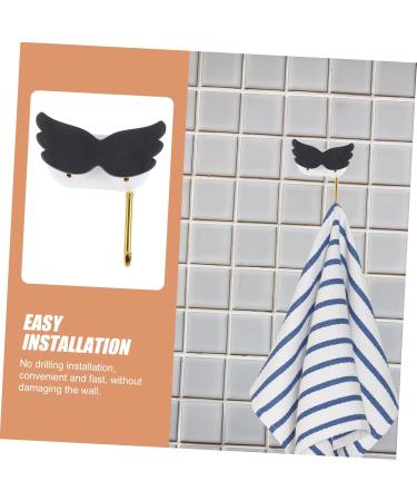 Cabilock Mop Clip Hook & Broom Holder | No-Punch Wall Organizer for Mops & Brooms - Space-Saving Storage Racks - Buy Online on GoSupps.com