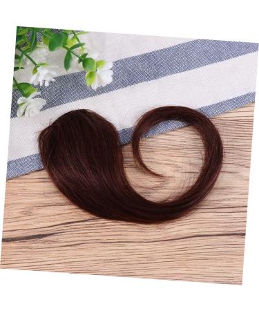 FRCOLOR Wavy Wigs Fringe Hair Extensions Fake Bang Hair Barrettes for Girls Female Wigs Hair Wigs Cosplay Wig Clip on Fringe Hair Clip in Fringe Hair Clips Dress up Fake Wig Woman Bangs 8.00X5.00X0.60CM As Shown - Buy Online on GoSupps.com