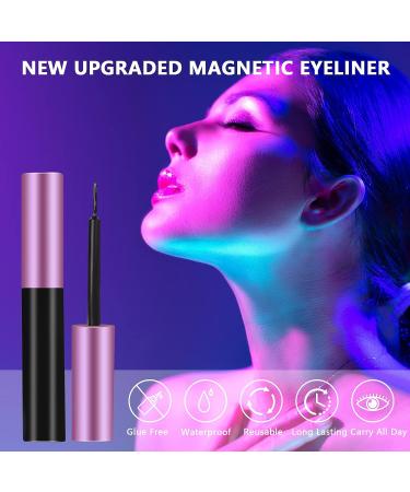 10 Pairs Magnetic Eyelashes and Eyeliner Kit - Reusable, No Glue Needed - Buy Online on GoSupps.com