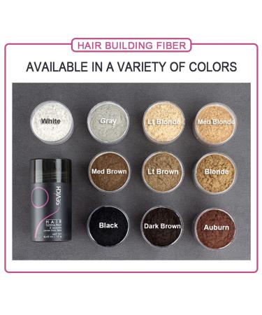 Sevich Unisex Hair Fibers - Instant 5-Second Hair Loss Solution Natural Keratin for Thinner Hair 25g Dark Brown - 1 Pack - Buy Online on GoSupps.com
