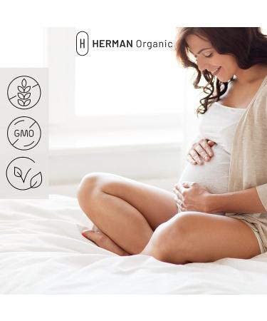 Herman Organic Myo-Inositol & D-Chiro Inositol - Hormonal Mood Support for Ovarian & Reproductive Health - 180 Capsules - Buy Online on GoSupps.com