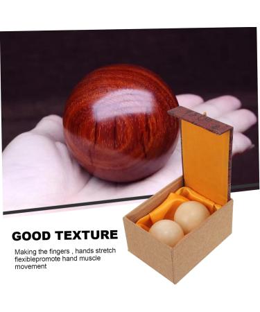 Buy Homsfou Jade Balls - Set of Chinese Gymnastics & Massage Hand Exercise Balls for Fitness & Wellness - Buy Online on GoSupps.com