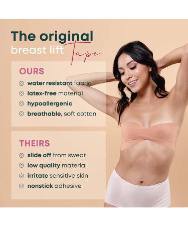 Chest Brace Lift & Contour Tape | Waterproof Sweat-Proof Bob Tape - Buy Online on GoSupps.com