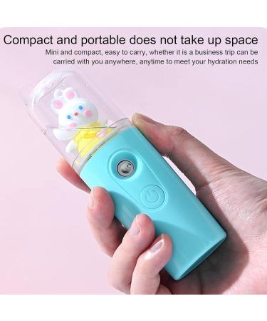 Face Mister - Handy Handheld Portable Facial Nanoes Mister Sprayer - Eyelash Aftercare Tool - Rechargeable Face Steamer for Lash Salon Make-Up & Skincare Treatments Proidl Blue - Buy Online on GoSupps.com