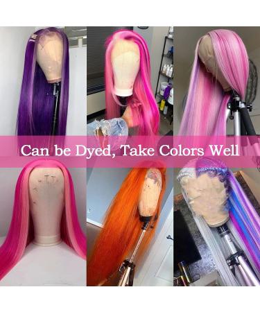 22 Inch 613 Blonde Lace Front Wig Human Hair | 180% Density 13x4 Straight HD Lace Frontal Wig | Pre Plucked with Baby Hair | 12A Brazilian Blonde Wig for Women - Buy Online on GoSupps.com