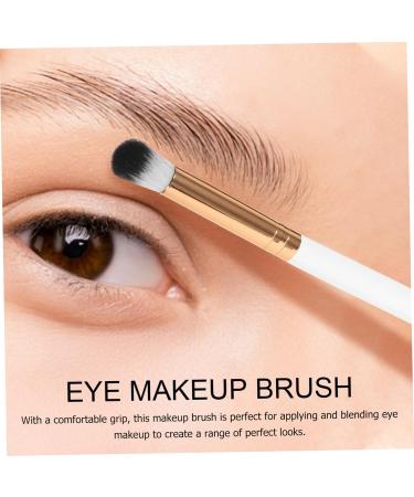Healeved 10pcs Makeup Brush Makeup Eye Brush Eye for Makeup Concealer Brush White Wooden Handle - Buy Online on GoSupps.com