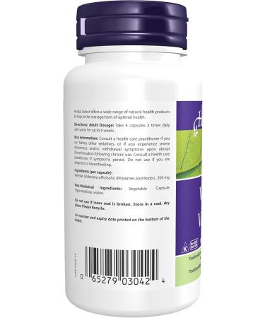Herbal Select Valerian 500mg 60 Count - Buy Online on GoSupps.com