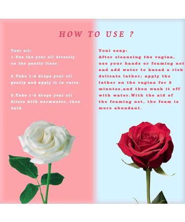 Yoni Soap Bars, Wash & Essential Oil Set - pH Balance, Odor Elimination, 100% Natural - Handmade Feminine Care Kit - Buy Online on GoSupps.com