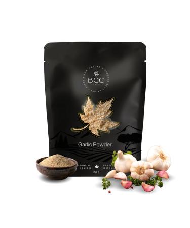 Garlic Powder 200g Natural Herbs and Spices Premium Quality Non-GMO Gluten-Free Finely Ground for Cooking Seasoning and Marinades | Rich Flavor and Aroma No Additives