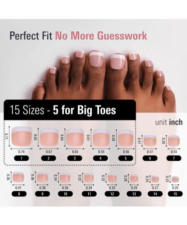 240 Pcs Berry Pink Short French Tip Press On Toenails | Matte Soft Gel Toe Nail Tips for Women - Affordable Luxury - Buy Online on GoSupps.com