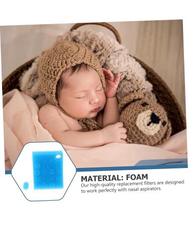 Healeved 20pcs Nasal Aspirator Sponge Set for Infants - Nasal Aspirator for Kids with Hygiene Filter Refills - Buy Online on GoSupps.com