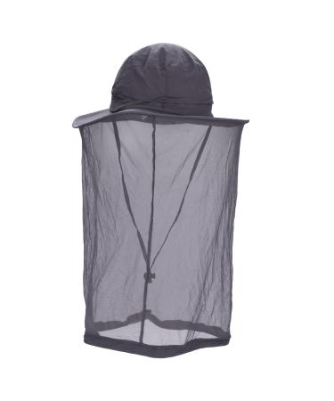 Beekeeper Hat with Veil | Anti-Mosquito Fishing & Camping Net | Dark Grey | One Size - Men & Women - Buy Online on GoSupps.com