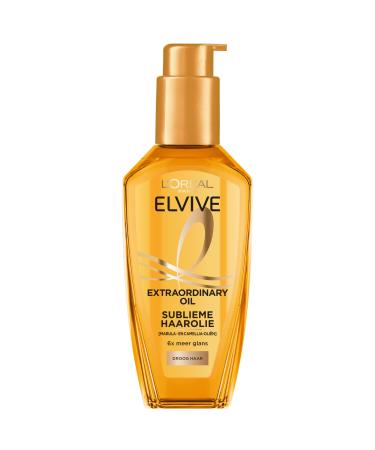 L'Oreal LOr al Paris Elvive Extraordinary Oil Hair oil up to 6x more shine for all hair types 100ml It provides heat protection up to 230 C nongreasy formula