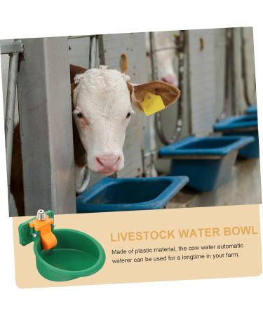 Beavorty Farmhouse Plastic Dispenser Livestock Drinking Feeder Bowl Animals Waterer Automatic - Buy Online on GoSupps.com