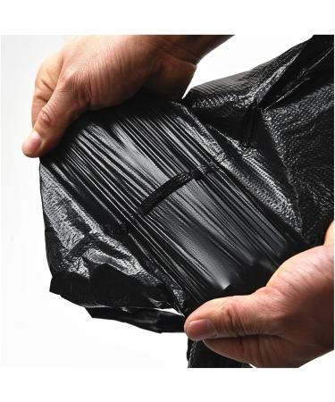 80 Thickened Black Plastic Bag Vest Packing Garbage Bag Kitchen Living Room Cleaning 1 count (Pack of 1) Black - Buy Online on GoSupps.com