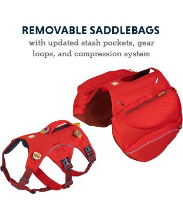 Luffwear Palisades Hundred Backpack - Portable Dishwasher Sack & Storage Bag for Hiking & Camping - Red Sumac Small - Buy Online on GoSupps.com
